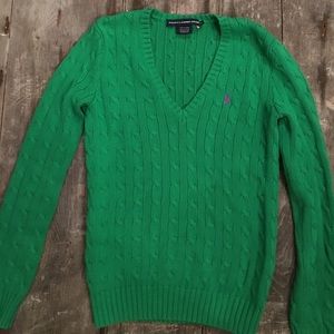 Ralph Lauren Sport Kelly Green sweater